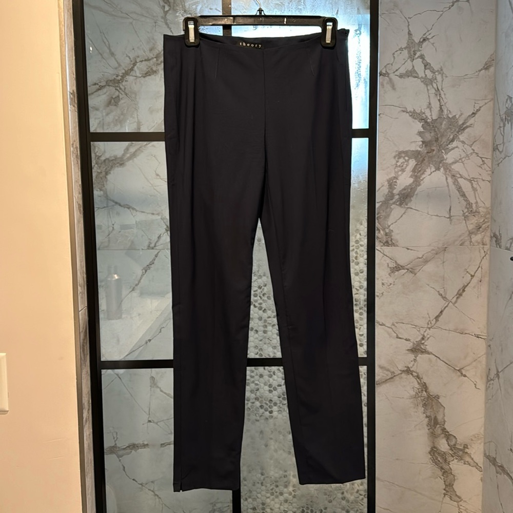 Theory black dress pants size 2